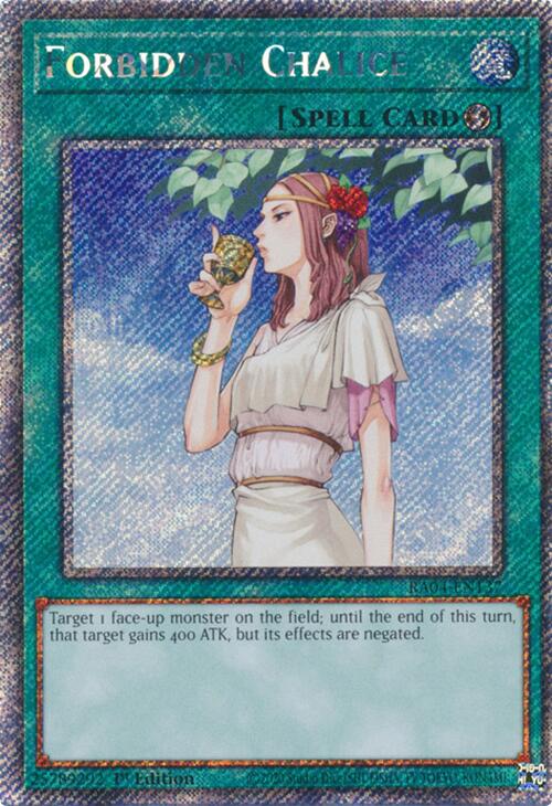 Forbidden Chalice [RA04-EN137] Platinum Secret Rare | Exor Games Dartmouth