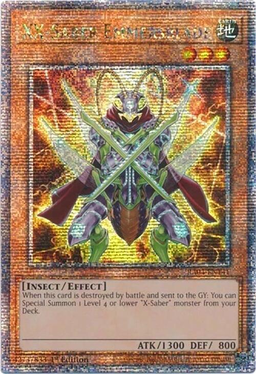 XX-Saber Emmersblade [RA04-EN141] Quarter Century Secret Rare | Exor Games Dartmouth