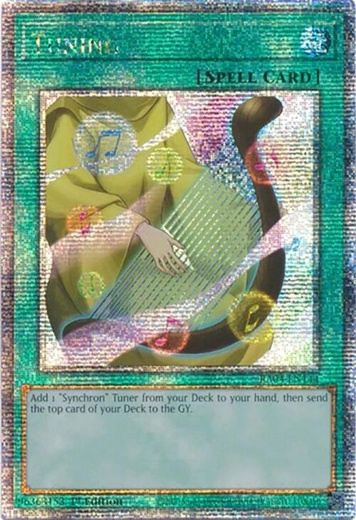 Tuning [RA04-EN144] Quarter Century Secret Rare | Exor Games Dartmouth