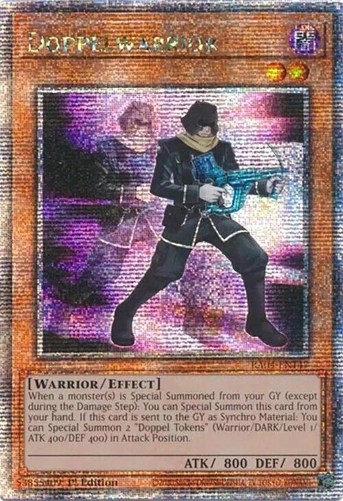 Doppelwarrior [RA04-EN147] Quarter Century Secret Rare | Exor Games Dartmouth