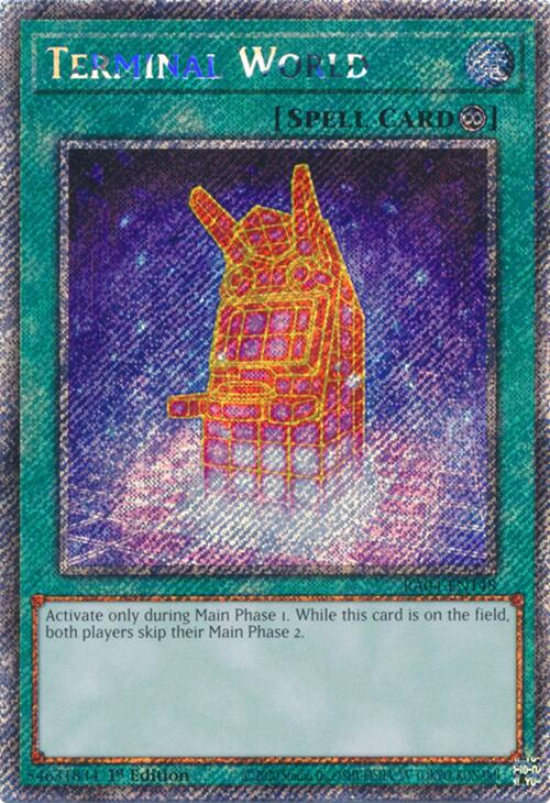 Terminal World [RA04-EN148] Platinum Secret Rare | Exor Games Dartmouth