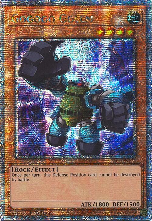 Gogogo Golem [RA04-EN152] Quarter Century Secret Rare | Exor Games Dartmouth
