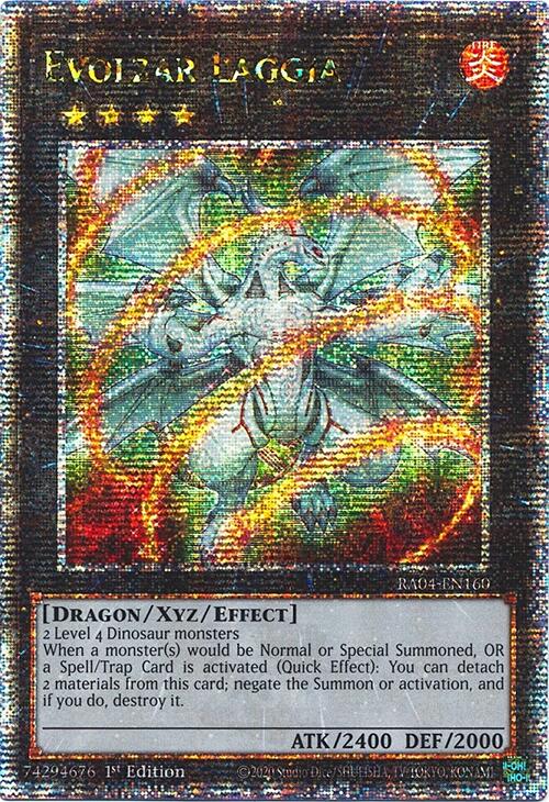 Evolzar Laggia [RA04-EN160] Quarter Century Secret Rare | Exor Games Dartmouth