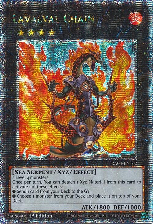 Lavalval Chain [RA04-EN162] Quarter Century Secret Rare | Exor Games Dartmouth