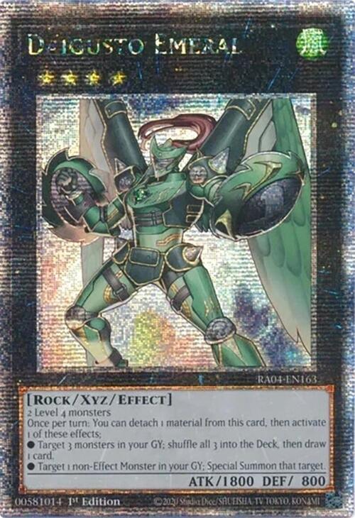 Daigusto Emeral [RA04-EN163] Quarter Century Secret Rare | Exor Games Dartmouth