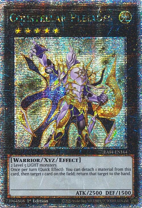 Constellar Pleiades [RA04-EN164] Quarter Century Secret Rare | Exor Games Dartmouth