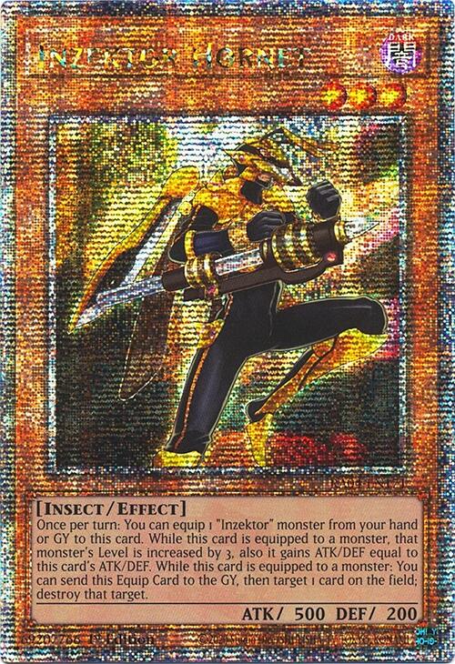 Inzektor Hornet [RA04-EN171] Quarter Century Secret Rare | Exor Games Dartmouth