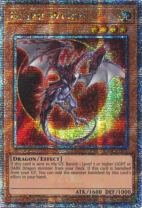 Eclipse Wyvern [RA04-EN177] Quarter Century Secret Rare | Exor Games Dartmouth
