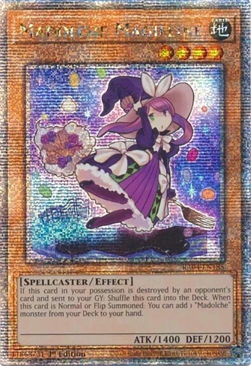 Madolche Magileine [RA04-EN185] Quarter Century Secret Rare | Exor Games Dartmouth