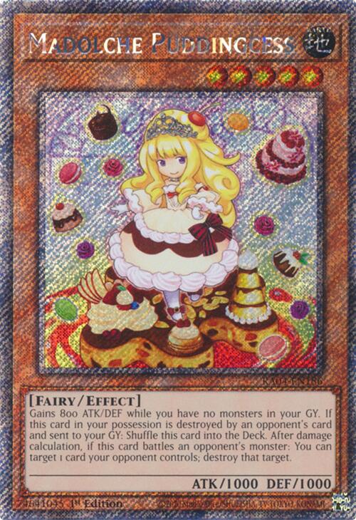Madolche Puddingcess [RA04-EN186] Platinum Secret Rare | Exor Games Dartmouth
