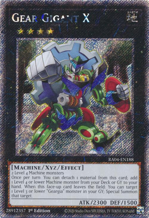 Gear Gigant X [RA04-EN188] Platinum Secret Rare | Exor Games Dartmouth