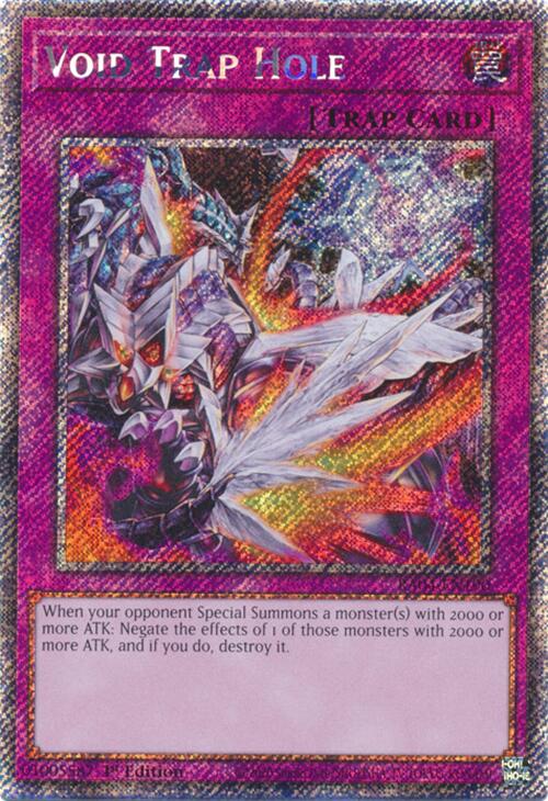 Void Trap Hole [RA04-EN190] Platinum Secret Rare | Exor Games Dartmouth