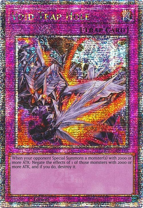 Void Trap Hole [RA04-EN190] Quarter Century Secret Rare | Exor Games Dartmouth