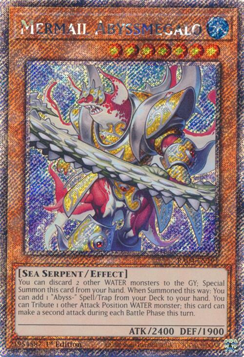 Mermail Abyssmegalo [RA04-EN191] Platinum Secret Rare | Exor Games Dartmouth