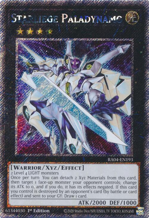 Starliege Paladynamo [RA04-EN193] Platinum Secret Rare | Exor Games Dartmouth