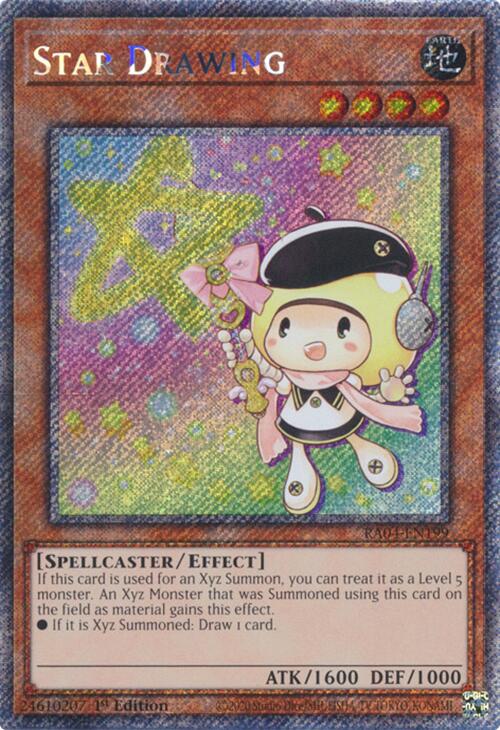 Star Drawing [RA04-EN199] Platinum Secret Rare | Exor Games Dartmouth
