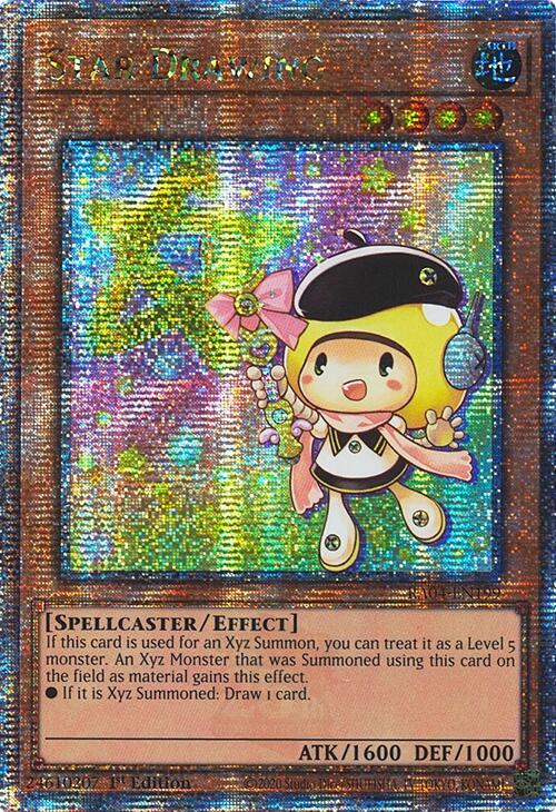 Star Drawing [RA04-EN199] Quarter Century Secret Rare | Exor Games Dartmouth