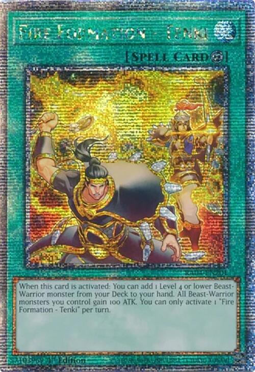Fire Formation - Tenki [RA04-EN201] Quarter Century Secret Rare | Exor Games Dartmouth
