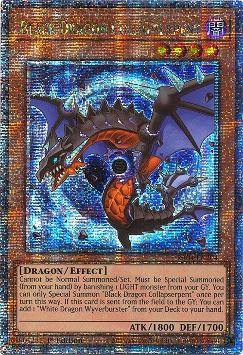 Black Dragon Collapserpent [RA04-EN204] Quarter Century Secret Rare | Exor Games Dartmouth