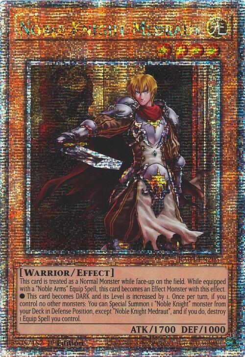 Noble Knight Medraut [RA04-EN205] Quarter Century Secret Rare | Exor Games Dartmouth