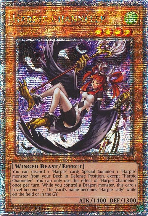 Harpie Channeler [RA04-EN207] Quarter Century Secret Rare | Exor Games Dartmouth