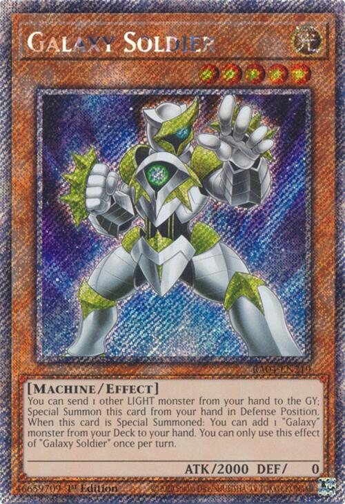 Galaxy Soldier [RA04-EN219] Platinum Secret Rare | Exor Games Dartmouth