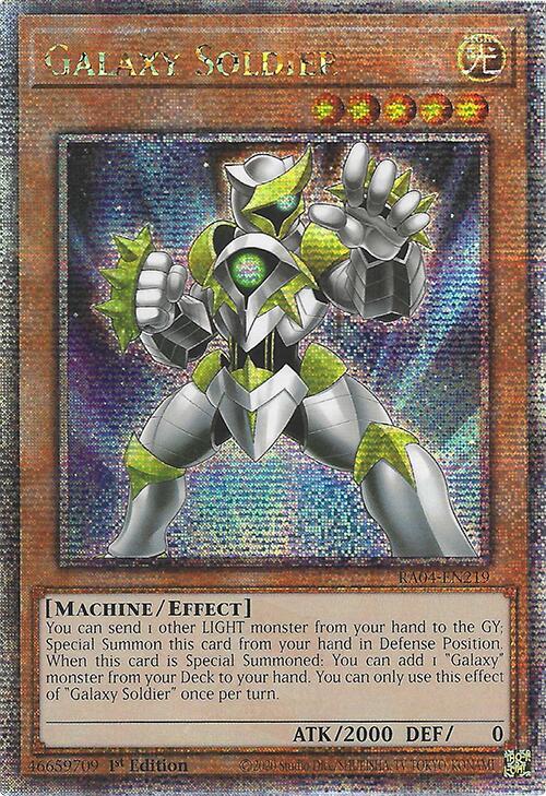 Galaxy Soldier [RA04-EN219] Quarter Century Secret Rare | Exor Games Dartmouth