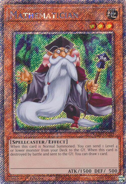 Mathematician [RA04-EN223] Platinum Secret Rare | Exor Games Dartmouth