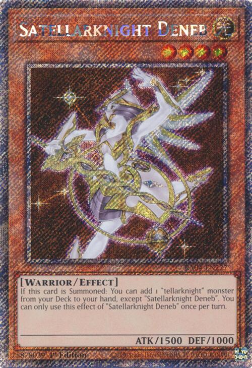 Satellarknight Deneb [RA04-EN227] Platinum Secret Rare | Exor Games Dartmouth