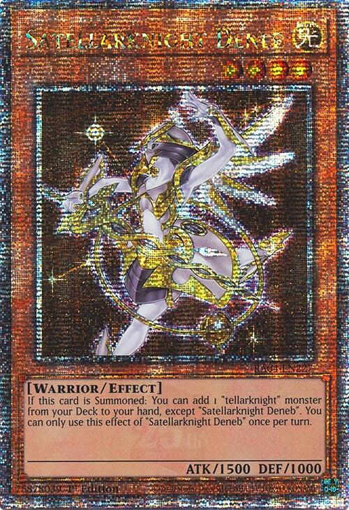 Satellarknight Deneb [RA04-EN227] Quarter Century Secret Rare | Exor Games Dartmouth