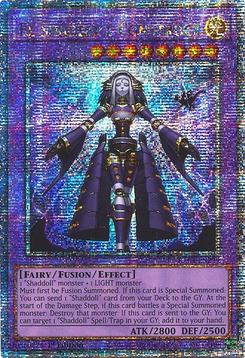 El Shaddoll Construct [RA04-EN229] Quarter Century Secret Rare | Exor Games Dartmouth