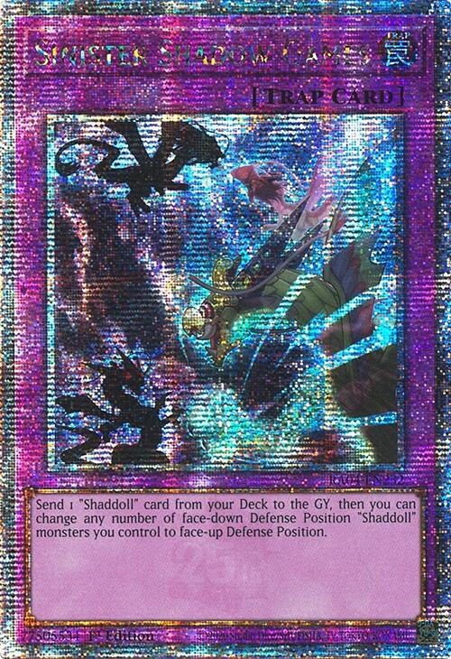 Sinister Shadow Games [RA04-EN232] Quarter Century Secret Rare | Exor Games Dartmouth