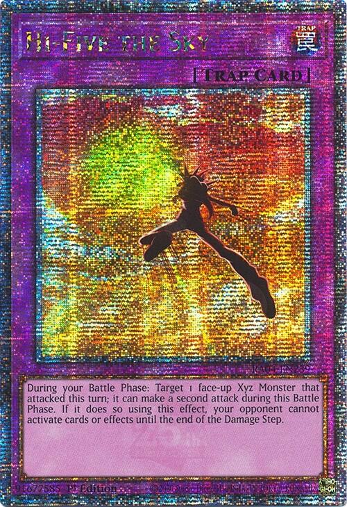 Hi-Five the Sky [RA04-EN239] Quarter Century Secret Rare | Exor Games Dartmouth