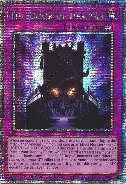 The Door of Destiny [RA04-EN240] Quarter Century Secret Rare | Exor Games Dartmouth