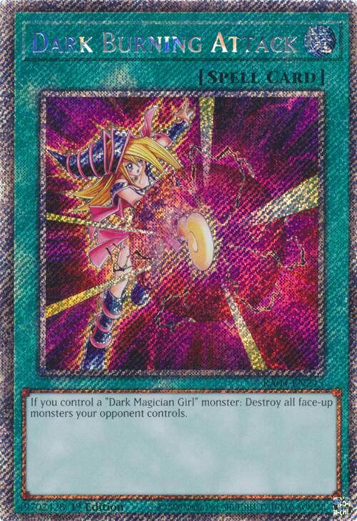 Dark Burning Attack [RA04-EN245] Platinum Secret Rare | Exor Games Dartmouth
