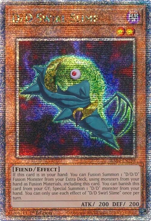 D/D Swirl Slime [RA04-EN258] Quarter Century Secret Rare | Exor Games Dartmouth