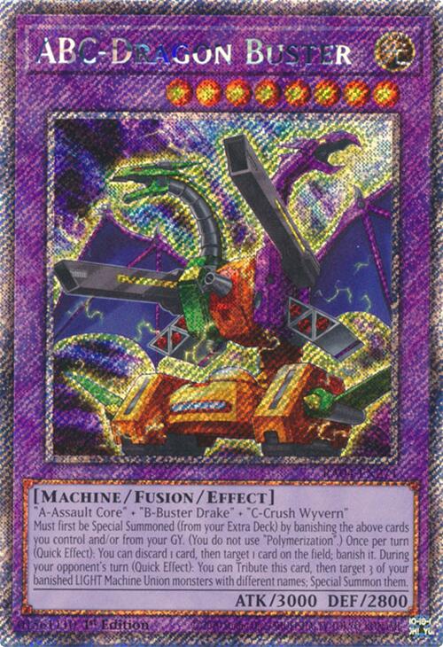 ABC-Dragon Buster [RA04-EN271] Platinum Secret Rare | Exor Games Dartmouth