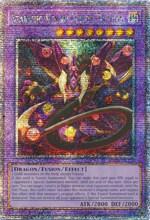 Starving Venom Fusion Dragon [RA04-EN272] Quarter Century Secret Rare | Exor Games Dartmouth