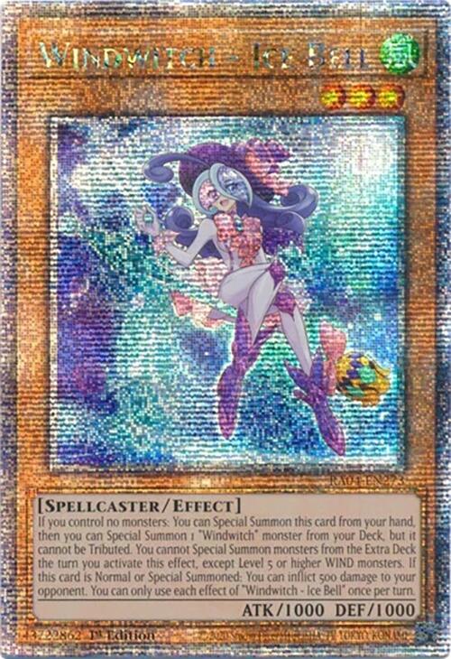 Windwitch - Ice Bell [RA04-EN273] Quarter Century Secret Rare | Exor Games Dartmouth