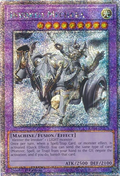 Invoked Mechaba [RA04-EN279] Quarter Century Secret Rare | Exor Games Dartmouth