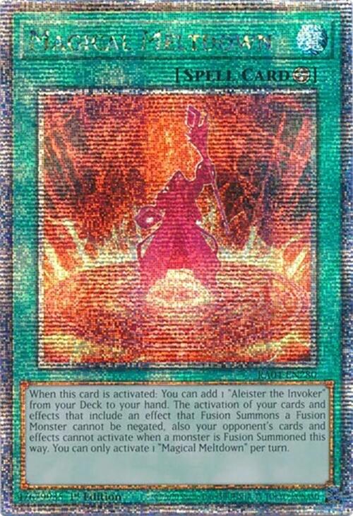 Magical Meltdown [RA04-EN280] Quarter Century Secret Rare | Exor Games Dartmouth