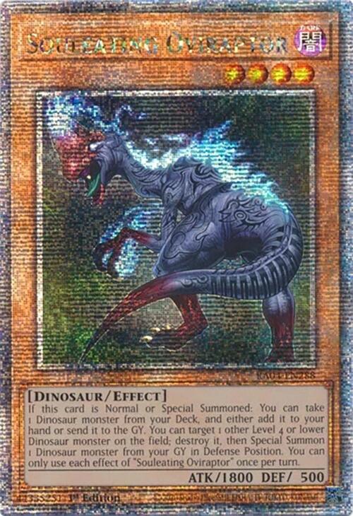 Souleating Oviraptor [RA04-EN288] Quarter Century Secret Rare | Exor Games Dartmouth