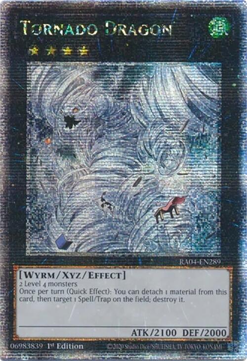 Tornado Dragon [RA04-EN289] Quarter Century Secret Rare | Exor Games Dartmouth