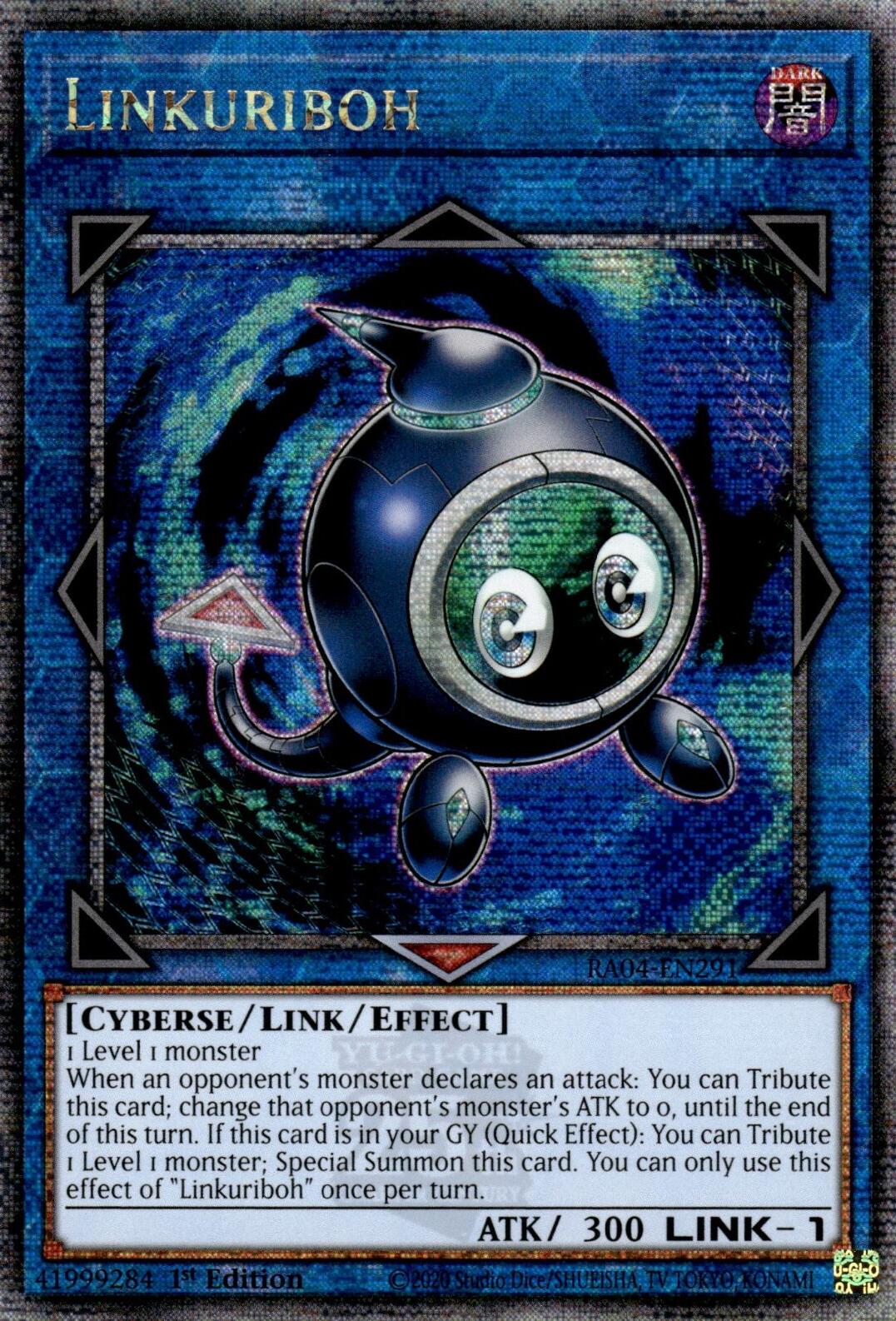 Linkuriboh [RA04-EN291] Quarter Century Secret Rare | Exor Games Dartmouth