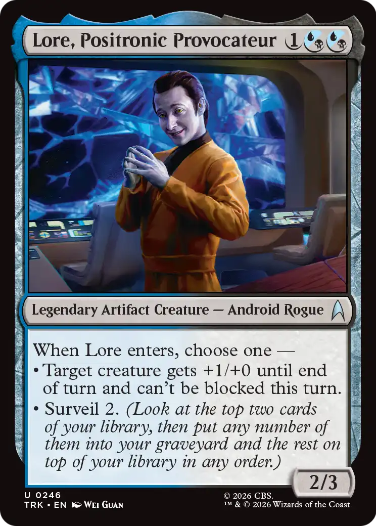 Lore, Positronic Provocateur [Star Trek] | Exor Games Dartmouth