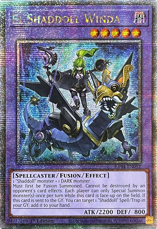 El Shaddoll Winda [RA04-EN052] Quarter Century Secret Rare | Exor Games Dartmouth