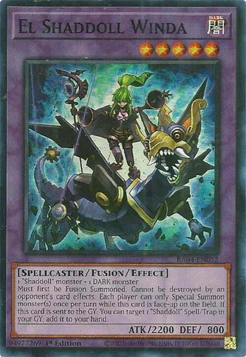 El Shaddoll Winda [RA04-EN052] Super Rare | Exor Games Dartmouth