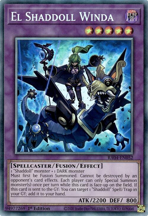 El Shaddoll Winda [RA04-EN052] Prismatic Collector's Rare | Exor Games Dartmouth