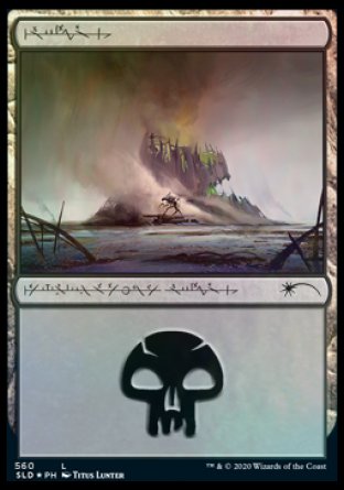 Swamp (Phyrexian) (560) [Secret Lair Drop Promos] | Exor Games Dartmouth