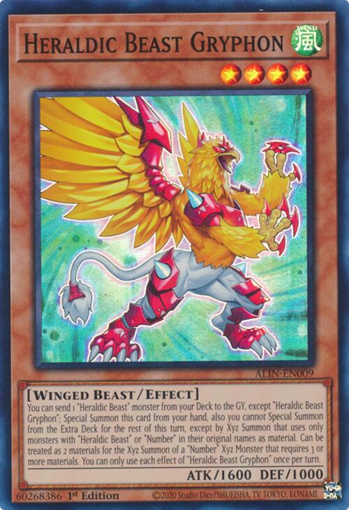 Heraldic Beast Gryphon [ALIN-EN009] Super Rare | Exor Games Dartmouth